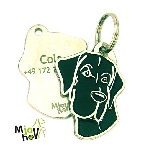 pet-tag-engraved-great-dane-black.jpg pet ID tag, dog ID tags, pet tags, personalized pet tags MjavHov - engraved pet tags online